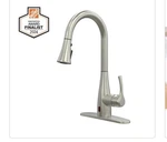 Glacier Bay Marcie Single-handle Integrated Pull Down Touchless Kitchen Faucet. Fixed Price $72.00.