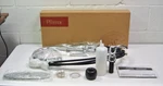 Pfister GT529-WH1C Wheaton 1.8 Gpm Pull-down Kitchen Faucet With Soap Dispenser,. Fixed Price $149.99.