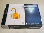 Glacier Bay Dorind 8 In. Widespread 2-HANDLE High-arc Bathroom Faucet Matte Gold. Fixed Price $69.98.