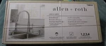 Allen & Roth Dillard Pull-down Kitchen Faucet Stainless Steel Finish #1066107. Fixed Price $49.95.