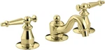 Kohler K-108-4-BG Antique Widespread Lavatory Faucet, Brushed Gold. Fixed Price $1499.99.