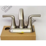 Pfister LF-048-LRGS Ladera Centerset 2-HANDLE Bathroom Faucet Brushed Nickel. Fixed Price $38.90.