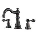 Ultra Faucets Widespread Bathroom 8" 2-HANDLE Brass In Oil Rubbed Bronze. Fixed Price $149.99.