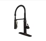 Glacier Bay Linscott Single Handle Springneck Pull-down Sprayer Kitchen Faucet. Fixed Price $129.00.