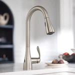 Moen 87912EWSRS Georgene Motionsense Wave Pulldown Touchless Kitchen Faucet. Fixed Price $169.00.