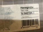 Hansgrohe Tali 04215830 - Kitchen Faucet. Polished Nickel Finish. Fixed Price $299.78.