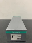 Hansgrohe 40448801 Deck Mounted Soap Dispenser, 16 Oz Capacity - Steel Optic. Fixed Price $76.99.