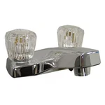 Dominion Faucets 77-1005 Rigid Bathroom Faucet, Chrome, 2 Holes, Knob Handle. Fixed Price $34.79.