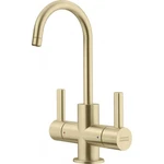 Franke Unj-hc-gld Double Handle Hot & Cold Water Filtration Faucet In Gold. Fixed Price $820.80.