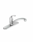 Moen 87201 Adler One-handle Kitchen Faucet Chrome Open Box. Fixed Price $54.99.