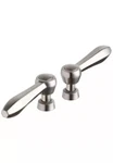 Grohe Somerset Lever Handles For Bathroom Faucet In Brushed Nickel 18172EN0 A9. Fixed Price $24.99.