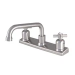 Kingston Brass FB2138ZX Millennium 8-INCH Centerset Kitchen Faucet. Fixed Price $107.77.