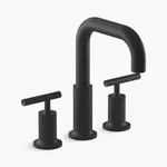 Kohler K-T14428-4-BL Purist Deck-mount Bath Faucet Trim In Matte Black New!. Fixed Price $787.50.