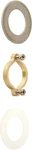 Delta Faucet RP64258 GASKETS-2 WASHERS-2 NUT-2 And SCREW-4. Fixed Price $35.00.
