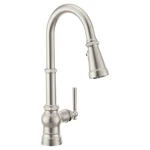 Moen Paterson Spot Resist Stainless Water Filtration Onehandle High Arc. Fixed Price $431.27.