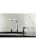 Kingston Brass Centurion Two-handle 3-HOLE Deck Mount Widespread Bathroom Faucet. Fixed Price $219.00.