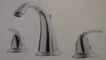 Ultra Faucets UF55010 Chrome Vantage 2 Handle Widespread Bathroom. Fixed Price $37.99.