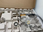 Kohler K-28290-BV 1.5 Gpm Single Hole Bar Faucet With Extended Reach Angled. Fixed Price $584.99.
