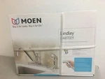 Moen Lindley One Handle Chrome Kitchen Faucet Side Sprayer Included CA87009. Fixed Price $108.97.