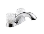 Delta 2522LF-MPU Classic Centerset Bathroom Faucet Nib Chrome. Fixed Price $89.00.
