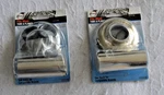 Pair Danco Universal Tube And Flange Brushed Nickel 10308. Fixed Price $10.36.