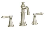 Brand New Moen Weymouth TS42108BN Brushed Nickel Widespread Bathroom Faucet. Fixed Price $400.00.