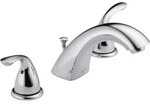 Delta Widespread Bathroom Faucet 3530LF-MPU 2-HANDLE With Pop-up Drain Chrome. Fixed Price $150.00.
