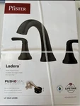 Pfister LF-049-LRBB Bathroom Faucet Black. Fixed Price $80.00.