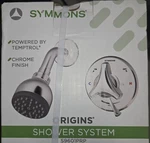 Symmons Origins Single Handle 1-SPRAY Round Shower Faucet 1.75 Gpm W/valve. Fixed Price $80.00.