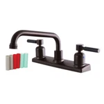 Kingston Brass FB2135DKL Kaiser 8-INCH Centerset Kitchen Faucet. Fixed Price $93.86.
