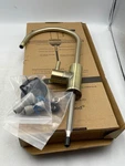 Ispring GA1 Series Drinking Water Filter Faucet Brushed Brass Single Handle. Fixed Price $39.54.