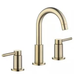 Glacier Bay Dorind 8 Widespread High Arc Bathroom Faucet Matte Gold. Fixed Price $67.72.