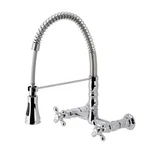 Kingston Brass GS124.AX Heritage 1.8 Gpm Wall Mounted Widespread - Chrome. Fixed Price $432.22.