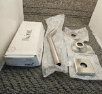Rohl 1440/8STN: 9-3/8" Wall Mount Shower Arm Satin Nickel Replacement. Fixed Price $136.99.