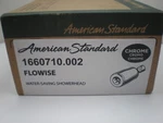 American Standard Single Function Shower Head Polished Chrome 1660710.002. Fixed Price $9.99.