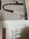 Delta Eldridge Venetian Bronze 16.81 In. Pull Down Sprayer Kitchen Faucet New. Fixed Price $149.99.