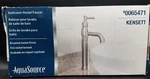 Aquasource Kensett Brushed Nickel 1-HANDLE Vessel Bathroom Faucet New #0065471. Fixed Price $59.99.