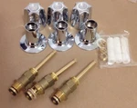 Non Oem Price Pfister Verve Three Handle Tub Shower Trim Kit. Fixed Price $40.00.