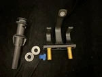 Kohler K-22021-4-BL Black Bathroom Sink Faucet. Fixed Price $69.00.