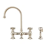 Whitehaus WHKBTCR3-9101-NT Vintage Iii Plus 1.5 Gpm Widespread Nickel. Fixed Price $784.00.