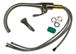 Hansgrohe 06460860 Allegro Gourmet Spray Pull Down Kitchen Faucet Steel Optic. Fixed Price $351.75.