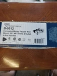 T&s Brass B-0512 Concealed Mixing Faucet 3/8 Npt 4-ARM Handles Wall Mount Chrome. Fixed Price $79.00.
