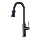 Kitchen Sink Faucet With Pull Out Sprayer Single Lever Down Fauc.... Fixed Price $140.95.