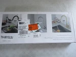Magic Home Single Handle Pull Down Sprayer Kitchen Faucet Touch Sensor Gold. Fixed Price $97.46.