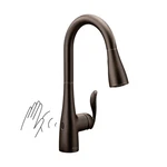 Moen 7594EWORB Oil Rubbed Bronze One-handle Pulldown Kitchen Faucet. Fixed Price $586.89.