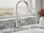 Kohler K-596-VS Simplice Pull-down Kitchen Faucet Vibrant Stainless. Fixed Price $225.00.
