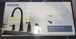 New Moen 87042BRB Edison Bronze Single Handle Deck Mount Kitchen Faucet Last One. Fixed Price $199.00.