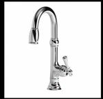 Newport Brass 2470-5223 Jacobean Chrome Prep / Bar Pull Down Kitchen Faucet. Fixed Price $324.97.