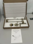 New Havin Gold Brass Pot Filler Wall Mount Commercial Faucet. Fixed Price $80.00.
