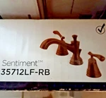 Delta 35712LF-RB Sentiment Bathroom Faucet In Venetian Bronze. Fixed Price $139.99.